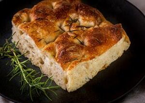Focaccia Alecrim e Sal